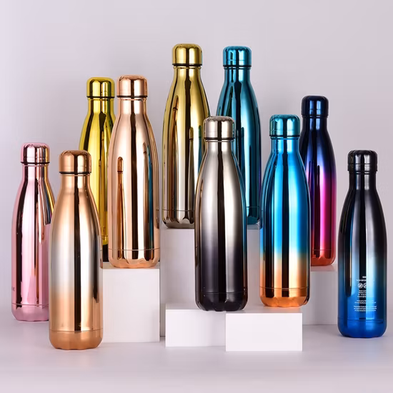 17 Unzen 500 ml Wasserflaschen Design Hochwertige Thermo-Doppelwand-Deluxe-Vakuumflaschen für Geschäftsreisende und Wanderer